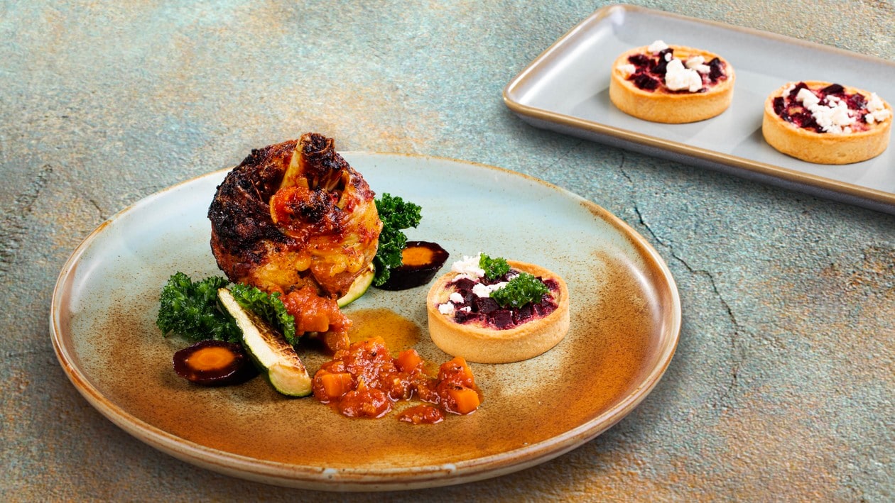 Golonka z indyka / tarta z buraka